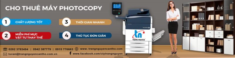 Trang Nguyễn Cần Thơ - dịch vụ cho thuê máy in