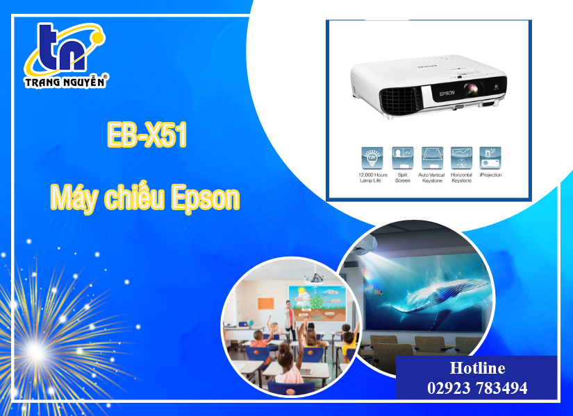 máy chiếu epson EB-X51