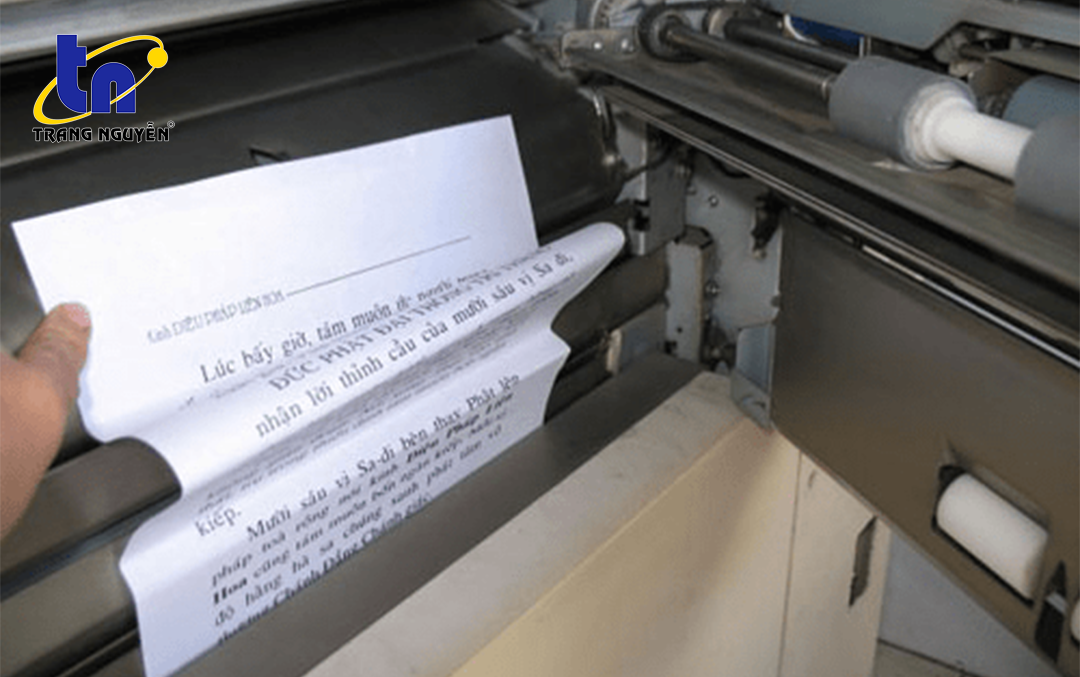 máy photocopy bị kẹt giấy